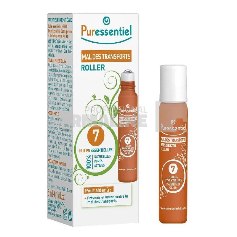 Puressentiel S.O.S Travel Roll-on cu 7 uleiuri 5 ml