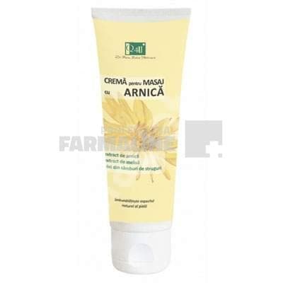 Q4U Crema pentru masaj cu arnica 150 ml