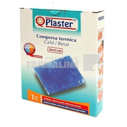 QPlaster Compresa termica refolosibila Cold-Hot 13 cm x 13 cm