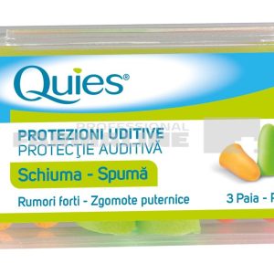 Quies Dopuri de spuma pentru urechi 6 bucati