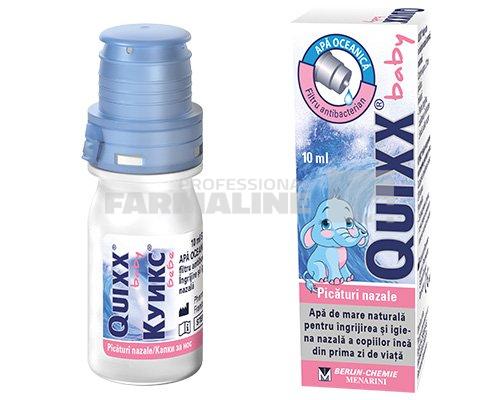 Quixx Baby picaturi nazale 10 ml 1 Quixx Baby picaturi nazale 10 ml