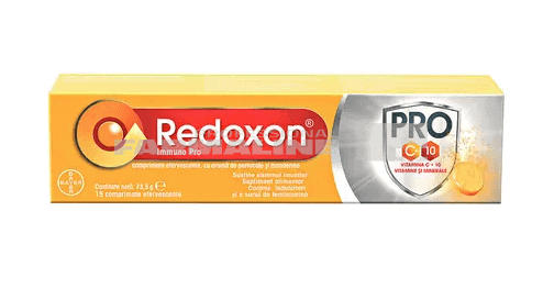 Redoxon Immuno Pro 15 comprimate efervescente