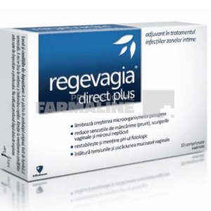 Regevagia Direct Plus 10 comprimate vaginale