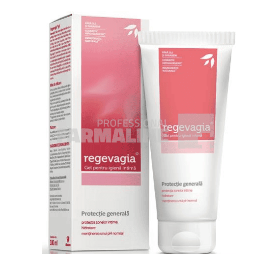 Regevagia Gel pentru igiena intima 180 ml 1 Regevagia Gel pentru igiena intima 180 ml