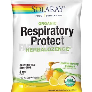 Respiratory Protect Herbalozenge Lemon Honey Soother 18 dropsuri