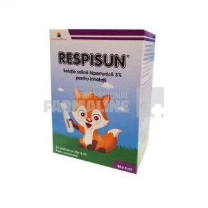 Respisun Solutie salina hipertonica 3% 4 ml x 24 monodoze