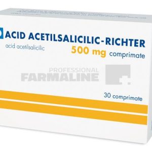 Richter Acid acetilsalicilic 500 mg 30 comprimate