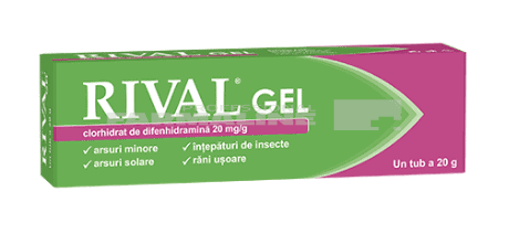 Rival gel 20mg/g