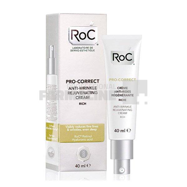 Roc PRO Correct Crema antirid regeneranta 40 ml