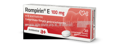 Rompirin E 100 mg 30 comprimate filmate gastorezistente