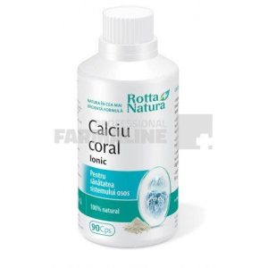 Rotta Natura Calciu coral ionic 90 capsule