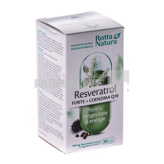 Rotta Natura Resveratrol Forte + Coenzima Q10 30 comprimate