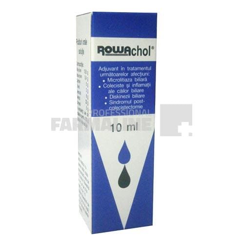 Rowachol solutie orala picaturi 10 ml
