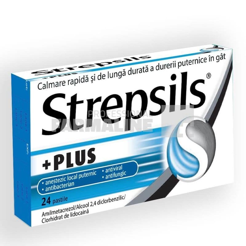 STREPSILS PLUS X 24