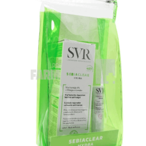 SVR Pachet Sebiaclear Crema hidratanta 40 ml + Topialyse Stick buze 4 g