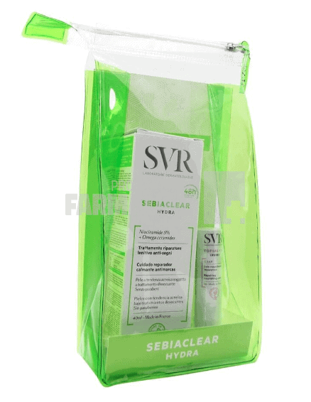 SVR Pachet Sebiaclear Crema hidratanta 40 ml + Topialyse Stick buze 4 g 1 SVR Pachet Sebiaclear Crema hidratanta 40 ml + Topialyse Stick buze 4 g