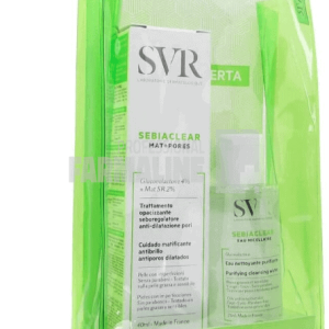 SVR Pachet Sebiaclear Crema matifianta 40 ml + Sebiaclear Apa micelara 75 ml