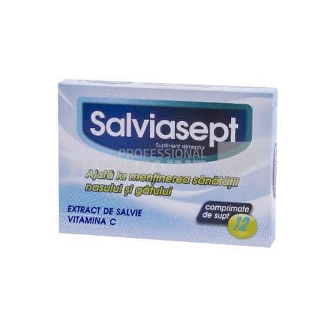 Salviasept 12 comprimate