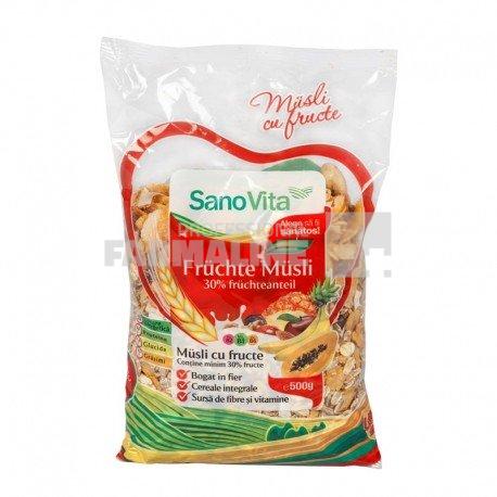 Sano Vita Musli cu fructe 500 g