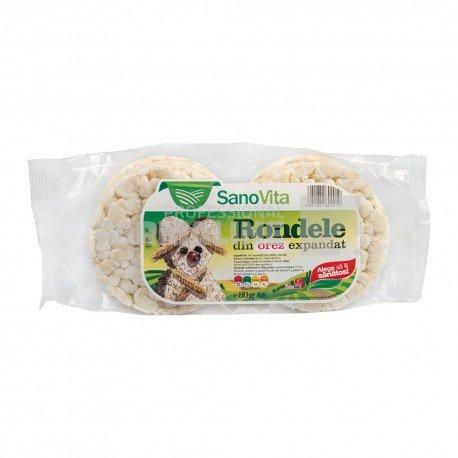 Sano Vita Rondele orez expandat 80 g