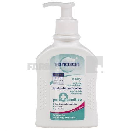 Sanosan Pure Sensitive Lotiune de spalare 200 ml