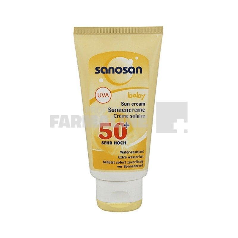 Sanosan Sun Crema protectoare SPF50+ 75 ml