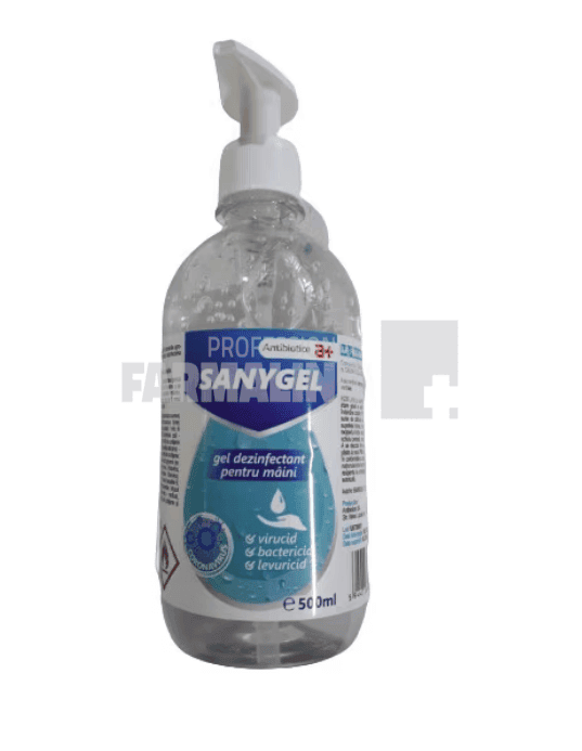 Sanygel Gel dezinfectant pentru maini 500 ml 1 Sanygel Gel dezinfectant pentru maini 500 ml