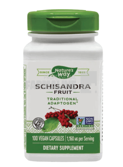 Schisandra Fruit 580 mg 100 capsule 1 Schisandra Fruit 580 mg 100 capsule