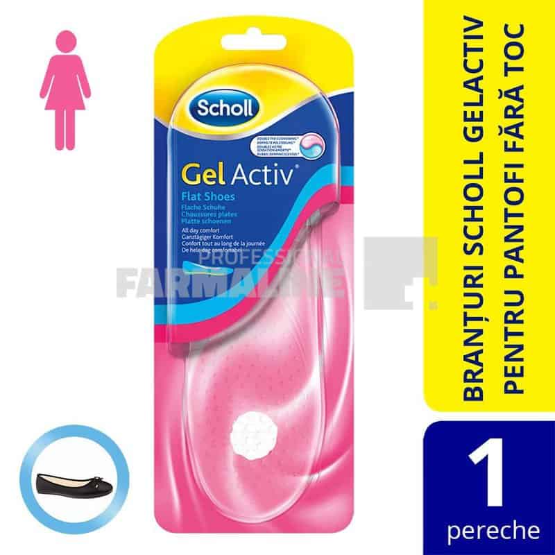 Scholl Gel Active Flat Shoes Branturi 35 - 40.5