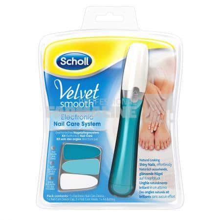 Scholl Velvet Smooth Sistem electronic de ingrijire a unghiilor