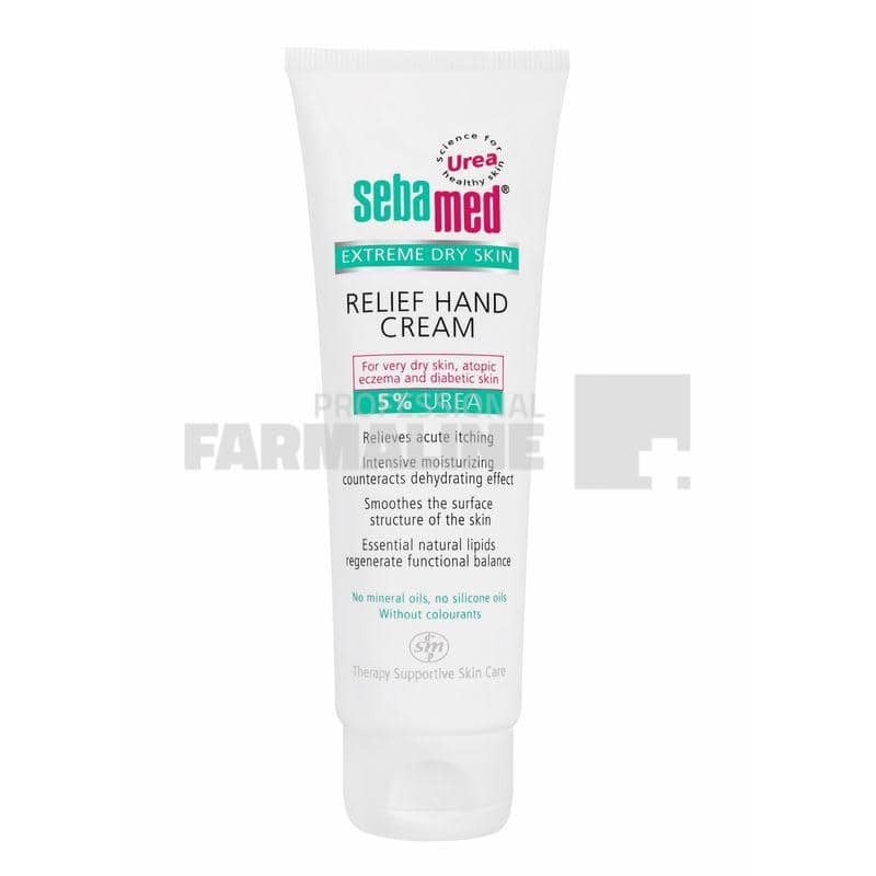 Sebamed Extreme Dry Crema dermatologica pentru maini 5% uree 75 ml