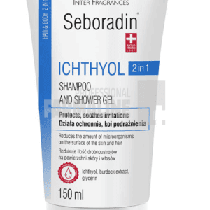 Seboradin Ichthyol 2 in 1 Sampon si Gel de Dus 150 ml