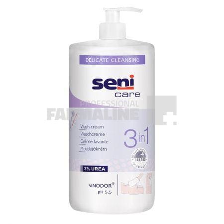 Seni Care Crema pentru curatarea corpului 3 in 1 cu 3% Uree 500 ml