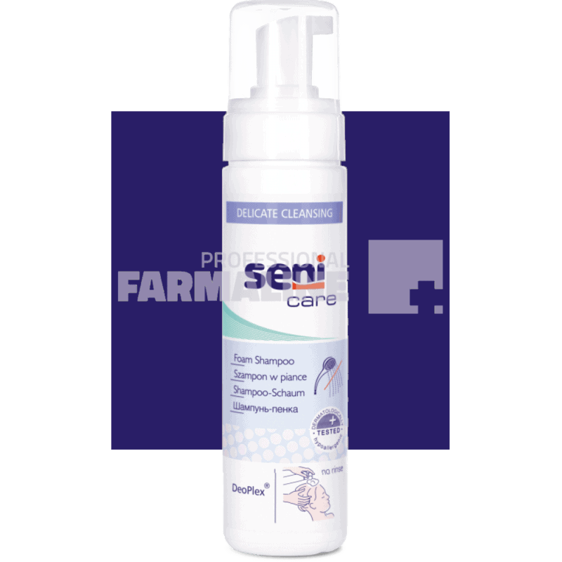 Seni Care Sampon spuma curatare fara apa 200 ml