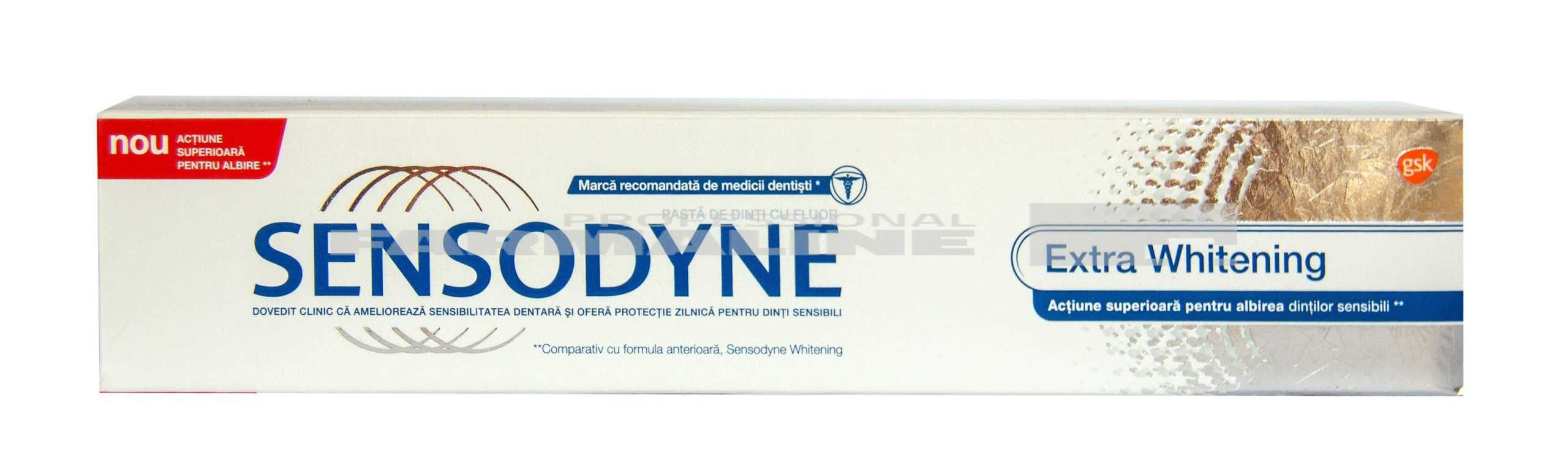 Sensodyne Pasta de dinti Extra Whitening 100 ml 1 Sensodyne Pasta de dinti Extra Whitening 100 ml