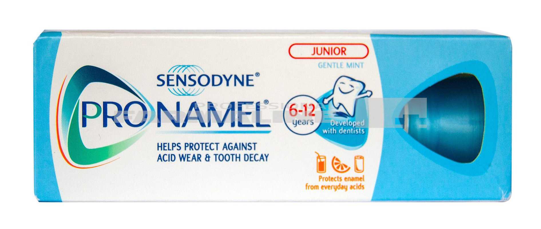 Sensodyne Pro Namel Junior Pasta de dinti 6-12 ani 50 ml 1 Sensodyne Pro Namel Junior Pasta de dinti 6-12 ani 50 ml