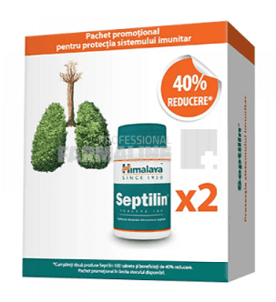 Septilin 100 tablete Oferta 1 + 1 - 40% La al II - lea produs 1 Septilin 100 tablete Oferta 1 + 1 - 40% La al II - lea produs