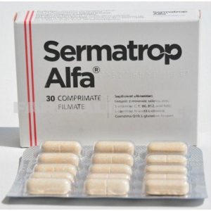 Sermatrop alfa 30 comprimate