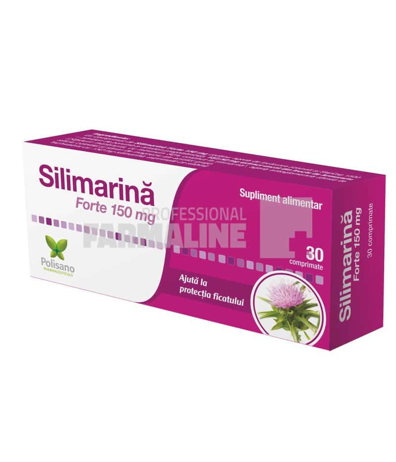 Silimarina Forte 150 mg 30 comprimate 1 Silimarina Forte 150 mg 30 comprimate