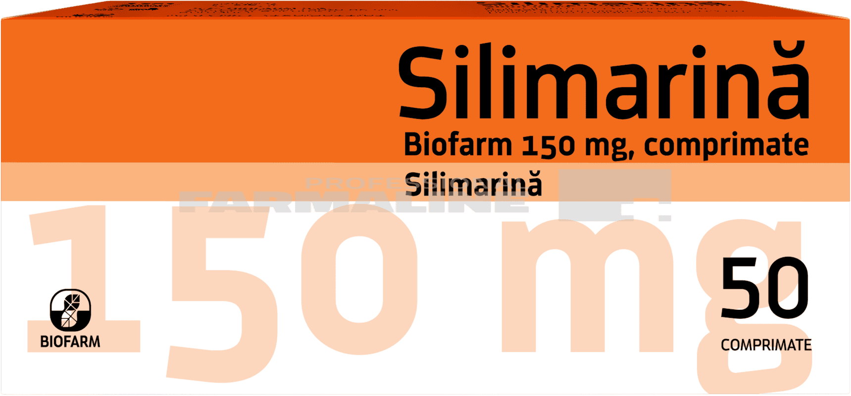 Silimarina Forte 150mg 50 comprimate 1 Silimarina Forte 150mg 50 comprimate