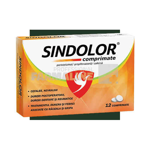 Sindolor 12 comprimate