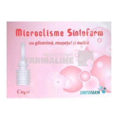 Sintofarm Microclisme copii cu glicerina