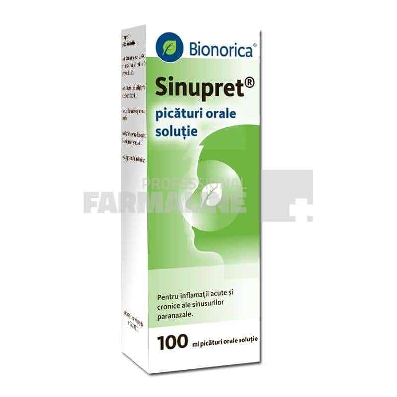 Sinupret picaturi orale flacon 100 ml