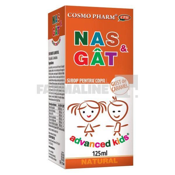 Sirop Nas & Gat -Advanced Kids 125 ml