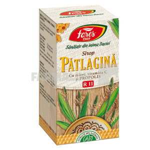 Sirop de patlagina cu miere
