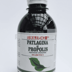 Sirop patlagina si propolis pentru diabetici 200 ml
