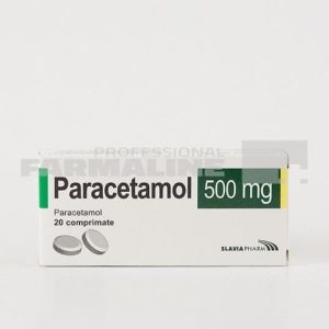 Slavia Paracetamol 20 comprimate 500 mg