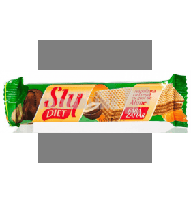 Sly Diet Napolitana fara zahar cu crema alune 20 g