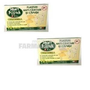 Smartpatch plasturi anti-tantari si capuse 12 plasturi Oferta 1 + 1 Cadou
