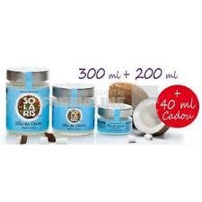 Solaris Plant Ulei de cocos 300 ml + Ulei de cocos 200 ml + Ulei de cocos 40 ml Cadou